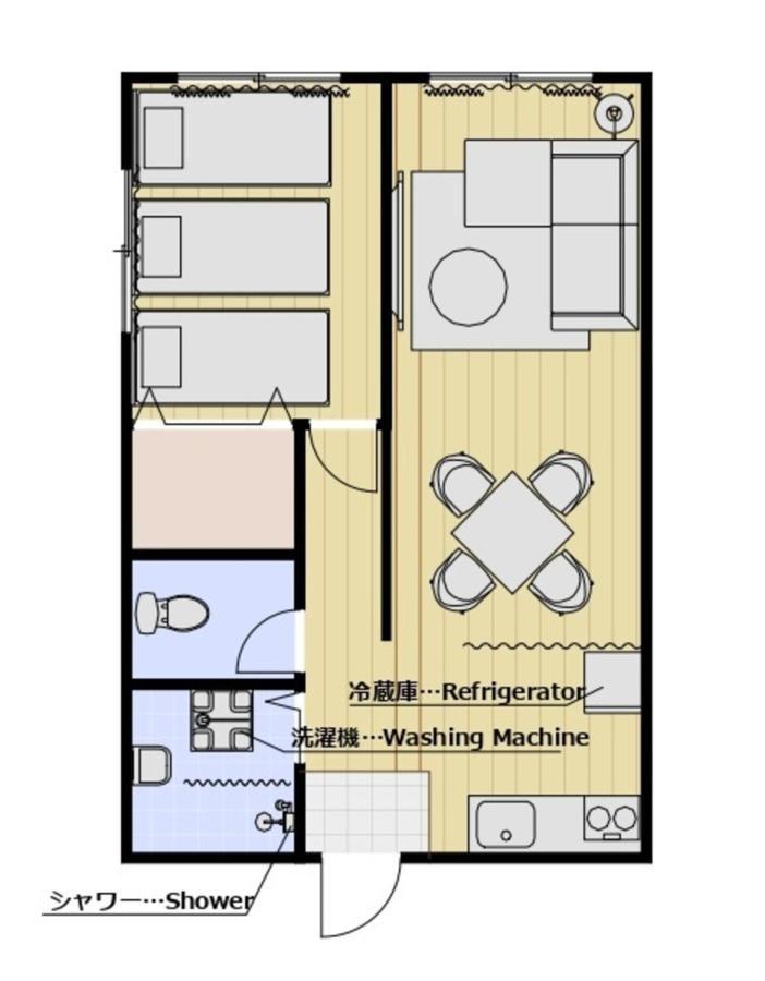 Type C Room 40平米 -ウル エスポワール那覇- Kume Exterior photo